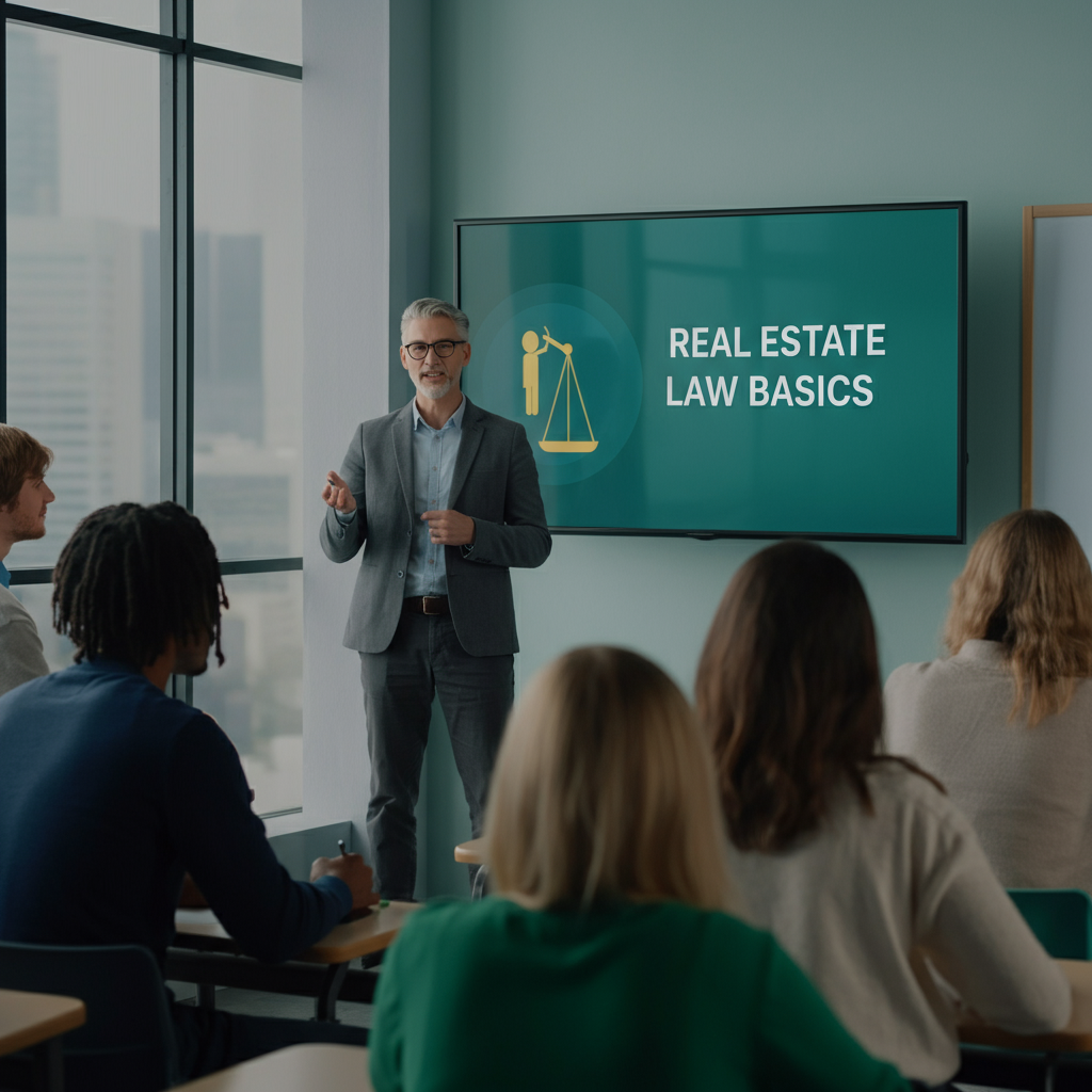 Real estate law basics for beginners